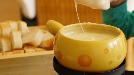 fondue, sýr