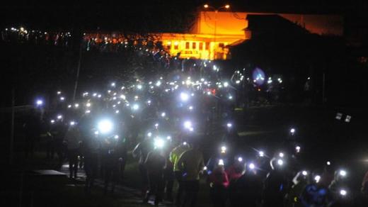 Noční běh pro Světlušku, Brno 2015