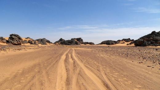 Pouštní cesta (ilustrační foto)