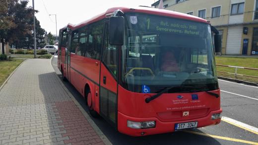 Autobus MHD Nový Jičín