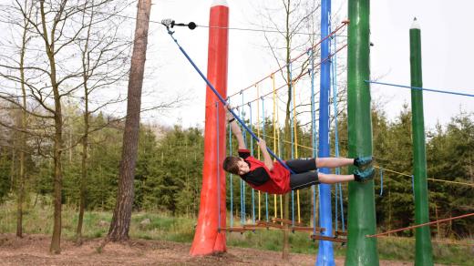 Lanovka na Pastelkovém hřišti