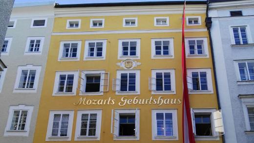 Rodný dům Wolfganga Amadea Mozarta v Salcburku