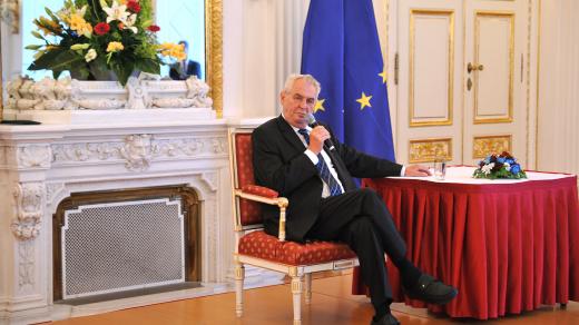 setkání Miloše Zemana s velvyslanci