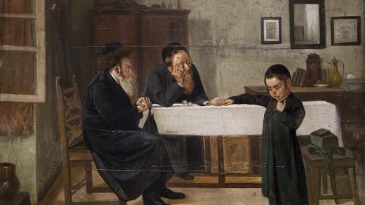 V židovském prostředí hrálo od nepaměti významnou úlohu čtení knih a vzdělání