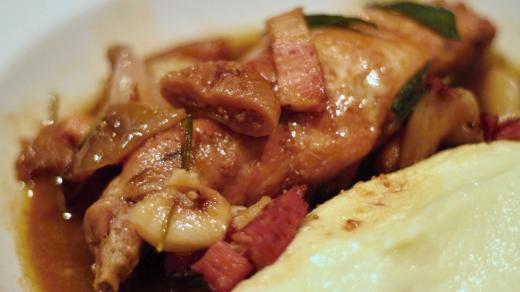 Králík ve slanině