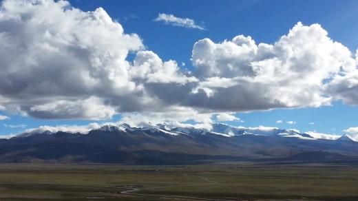 Tibetská náhorní plošina je rozlehlá