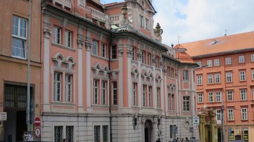 Mladotovský palác zvaný také Faustův dům na Novém Městě pražském