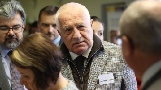 Václav Klaus na Podzimním knižním veletrhu v Havlíčkově Brodě