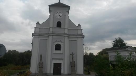 Kostel v Karviné je téměř stejně šikmý jako slavná věž v Pise