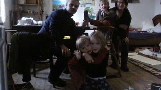 Kristýna a Ladislav Soukupovi se svými dětmi
