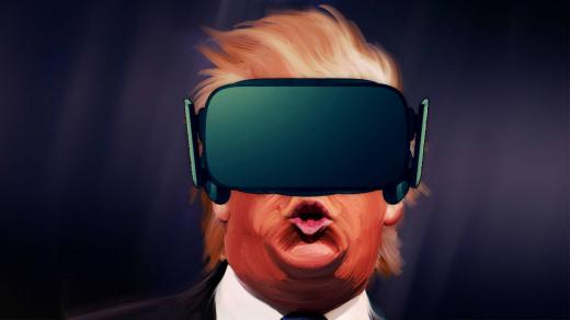 Donald Trump a virtuální realita