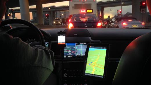 řidič - řízení - taxi - uber