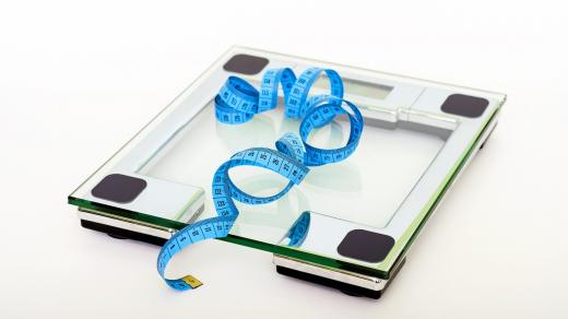 Váha, metr, dieta, hubnutí