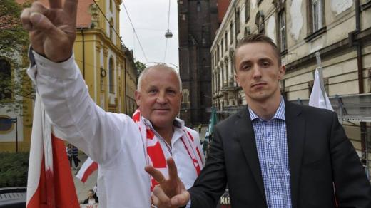 Piotr Rybak (vlevo)
