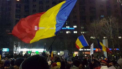 Protivládní protesty v Bukurešti