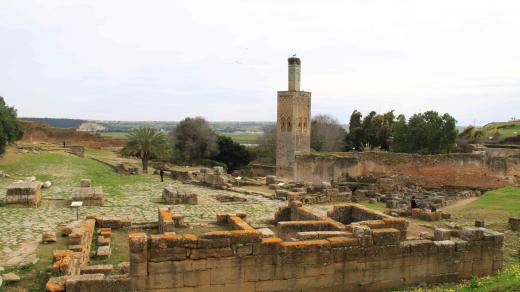 Ruiny antické města Sala Colonia leží nedaleko dnešní marocké metropole Rabatu