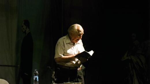 Jiří Rambousek na festivalu Měsíc autorského čtení v Brně
