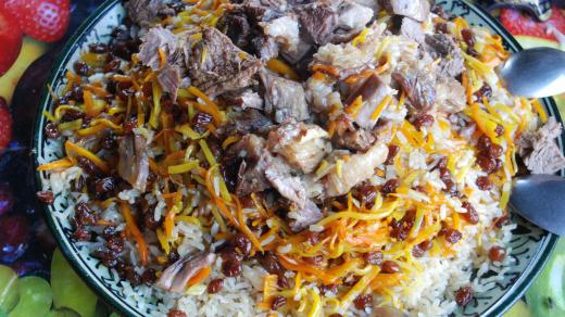 Plov je uzbecké národní jídlo