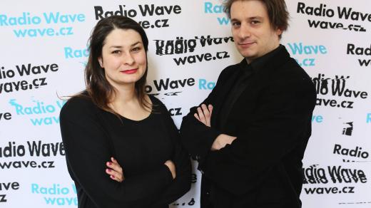 Zakladatelka rubriky Tyjátr Zuzana Filípková a Martin Macháček