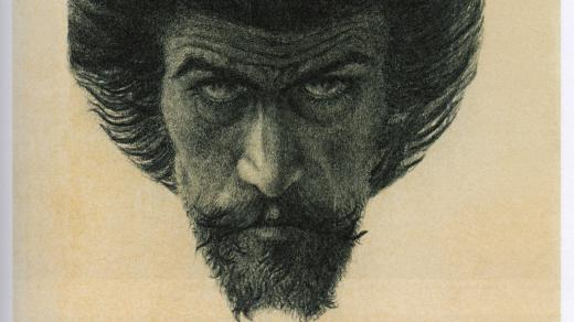 Karel Hlaváček Můj Kristus, repro z časopisu Prostor Zlín