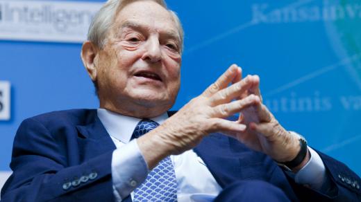 Maďarský rodák a americký multimiliardář, finančník a filantrop George Soros