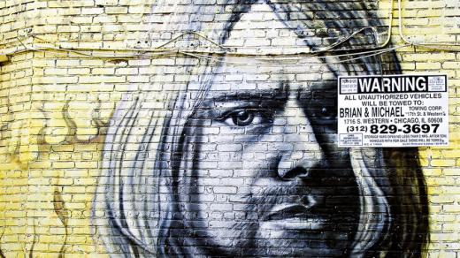 Kurt Cobain - graffiti