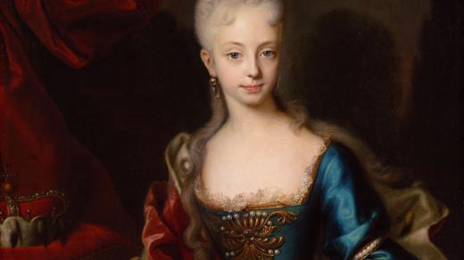 Andreas Moeller: Arcivévodkyně Marie Terezie ve věku jedenácti let