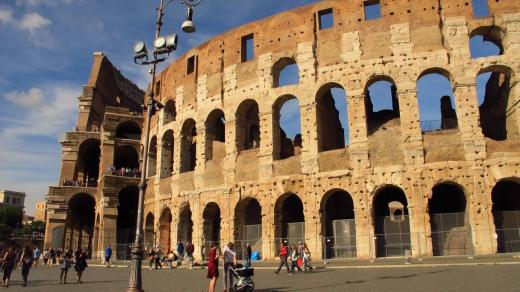 Slavné římské Koloseum