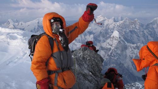 Horolezci na Mount Everestu