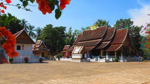 Historické jádro města Luang Prabang je od roku 1995 zapsáno na Seznamu světového dědictví UNESCO