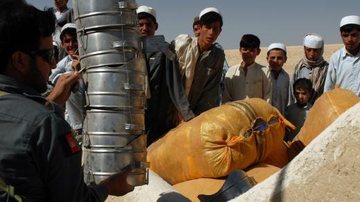 Distribuce humanitární pomoci v afghánistánu