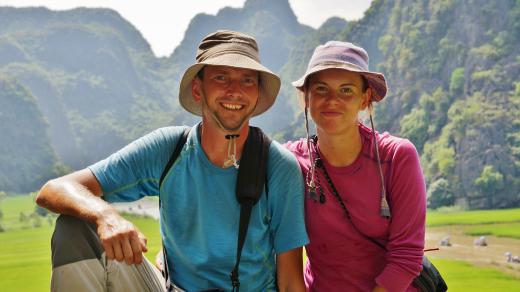 Katka a Petr na cestě kolem světa ve Vietnamu 