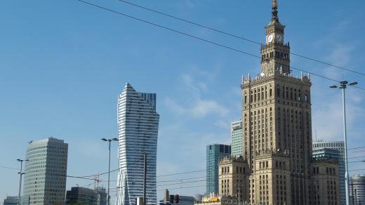 Palác kultury a vědy ve Varšavě