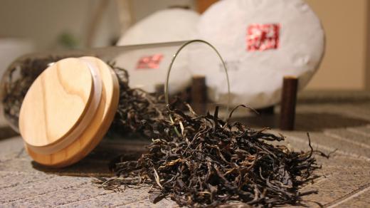 Černý čaj pu'er (ilustrační snímek)