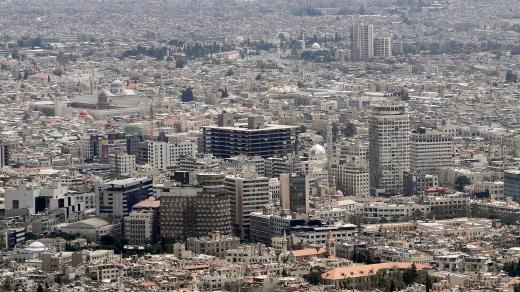 Výhled na Damašek
