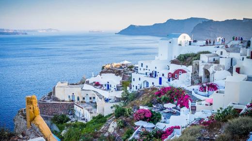 Co jiného si představit pod pojmem Řecko než Santorini?