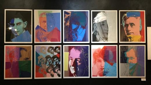 Expozice muzea Andyho Warhola v Medzilaborcích