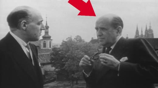 Velvyslanec USA v Československu Laurence Steinhardt a československý diplomat a politik Jan Masaryk