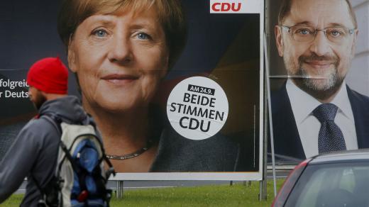 Merkelová volby Německo