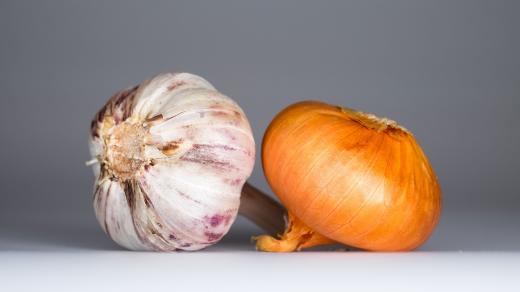 Cibule a česnek