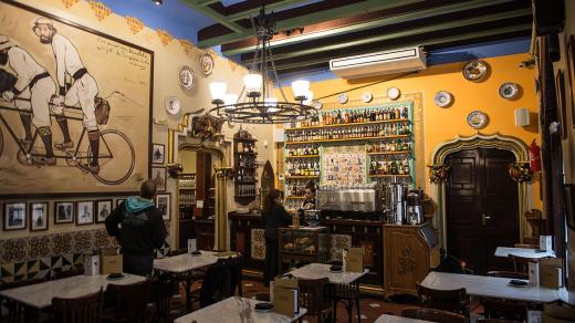 Restauraci U 4 koček v Barceloně proslavil snímek Woodyho Allena Vicky Cristina Barcelona
