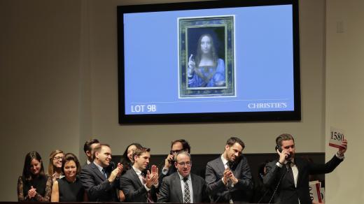 Da Vinciho obraz Spasitel světa se prodal v New Yorku skoro za 10 miliard korun
