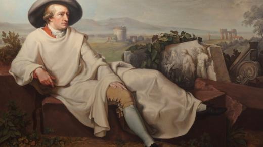 Nejznámnější portrét Goetheho od Tischbeina