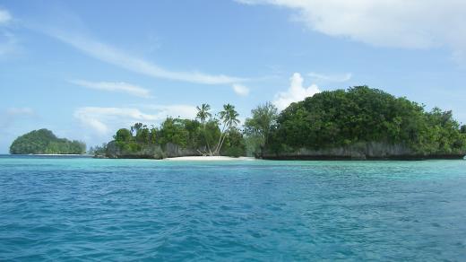 Jeden z ostrovů republiky Palau