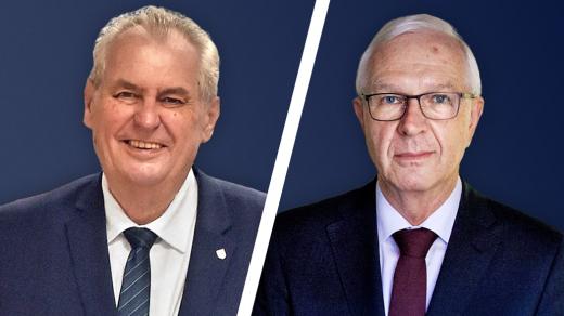 Miloš Zeman a Jiří Drahoš postoupili do druhého kola prezidentských voleb