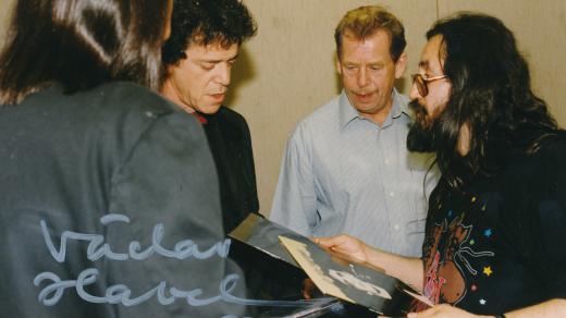 Lou Reed, Václav Havel, Karel Havelka