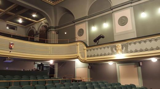 Secesní sál pochází z počátku 20. století