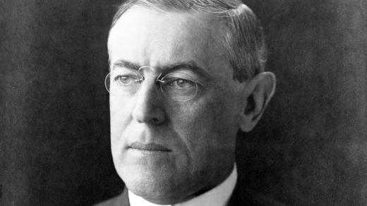 Portrét prezidenta Woodrowa Wilsona z prosince 1912