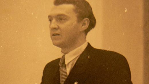Josef Lesák v únoru 1948