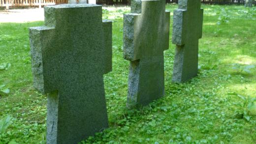 Pohřebiště německých vojáků, Pacov